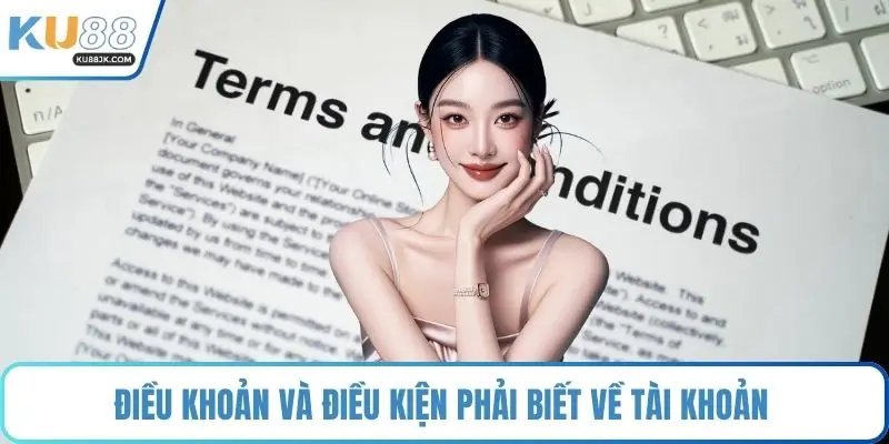 Điều khoản và điều kiện phải biết về tài khoản
